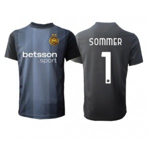 Inter Milan Yann Sommer #1 Portiere Prima Maglia 2025-26 Manica Corta Inter Milan Yann Sommer #1 Portiere Prima Maglia 2025-26 Manica Corta